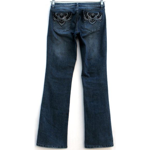 NY&C Curvy Bootcut Sits At Lower Waist Tag Sz 4 - Picture 1 of 7